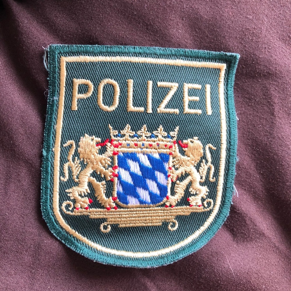 Authentic Polizei (police) uniform patch.